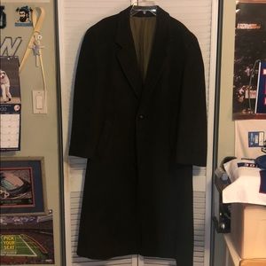 Nino Cerruti 40R Wool Overcoat